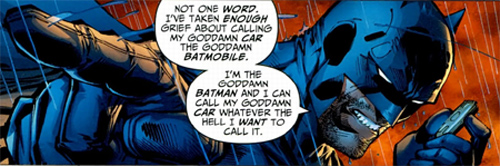 Goddamn Batmobile!