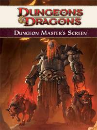 D&D 4th Edition - Dungeon Master Screen